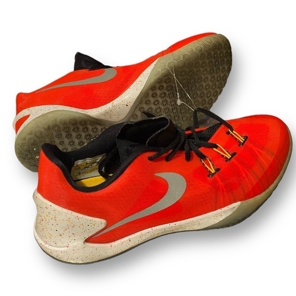 NIKE “Hyperchase” Premium Rouge Sneakers. Men’s Size 10 Bright Orange ECU - Picture 10 of 15